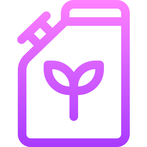 biopaliwo Basic Gradient Lineal color ikona