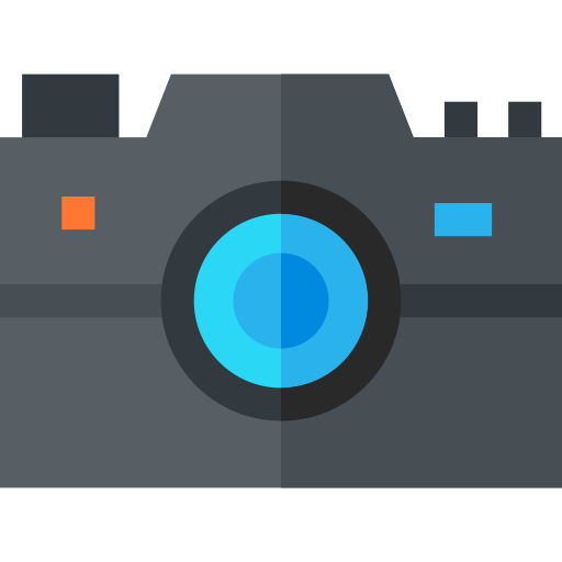 Camera Basic Straight Flat icon