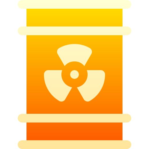 nucléaire Basic Gradient Gradient Icône