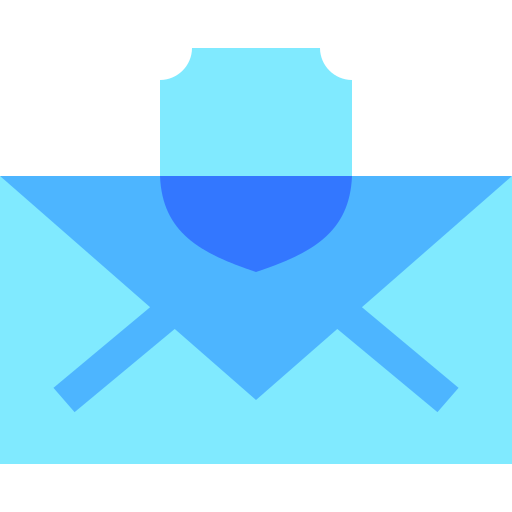 correo electrónico Basic Sheer Flat icono