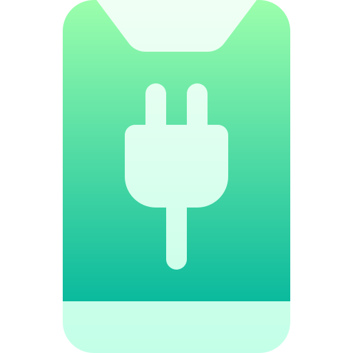 plug Basic Gradient Gradient icoon