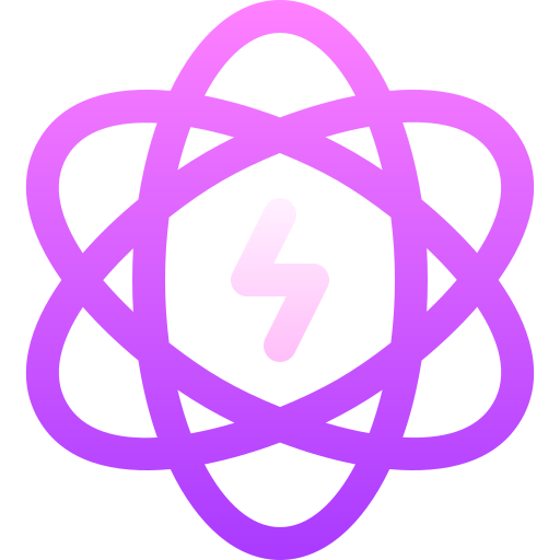 atom Basic Gradient Gradient icon