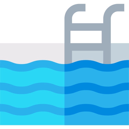 スイミングプール Basic Straight Flat icon