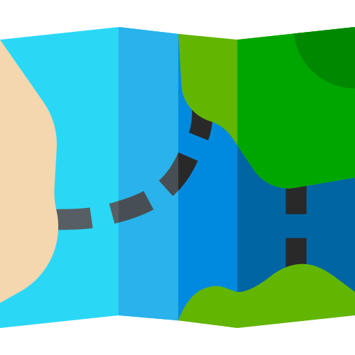 карта Basic Straight Flat иконка