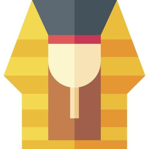 Pharaoh Basic Straight Flat icon