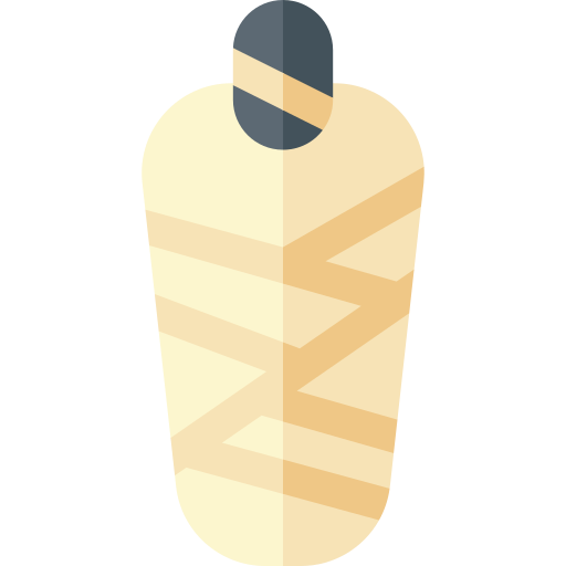 мумия Basic Straight Flat иконка