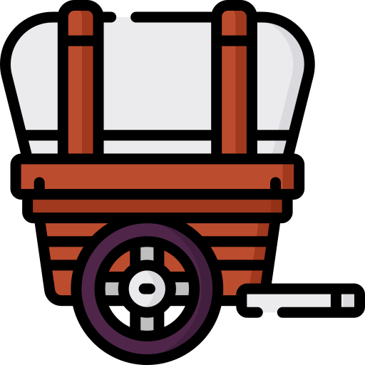 Carriage Special Lineal color icon