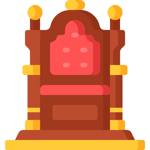 Throne Special Flat icon