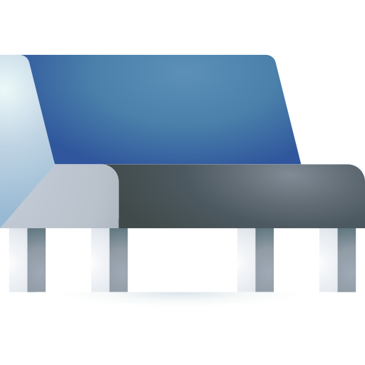 bank 3D Toy Gradient icon