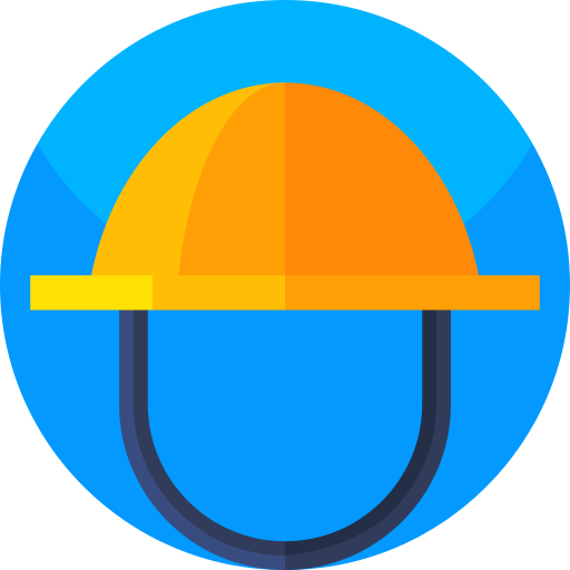 sombrero de copa Geometric Flat Circular Flat icono