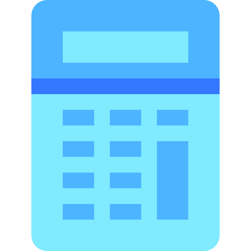 kalkulator Basic Sheer Flat ikona