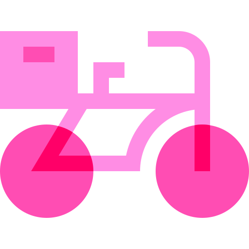 Food delivery Basic Sheer Flat icon