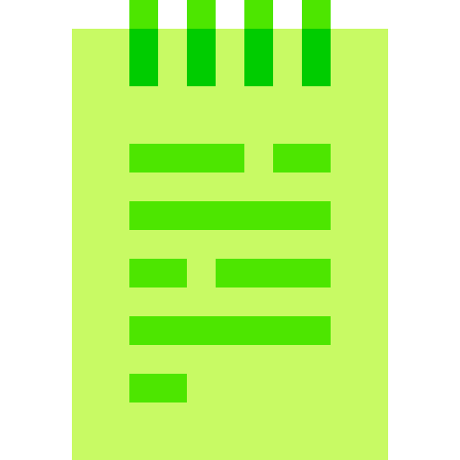 Notebook Basic Sheer Flat icon