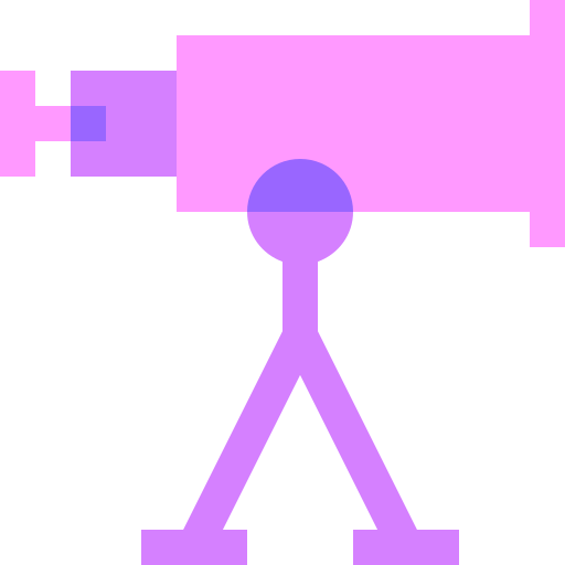 望遠鏡 Basic Sheer Flat icon