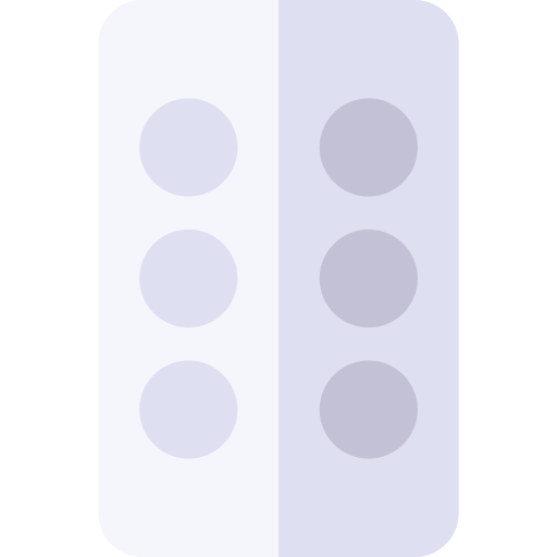 Противозачаточные таблетки Basic Rounded Flat иконка