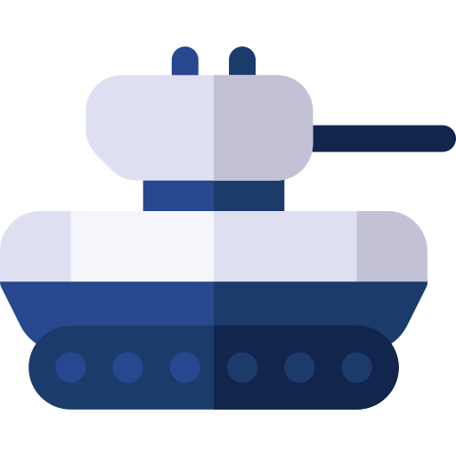 танк Basic Rounded Flat иконка