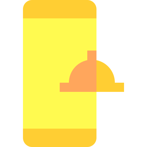 voedsel-app Basic Sheer Flat icoon