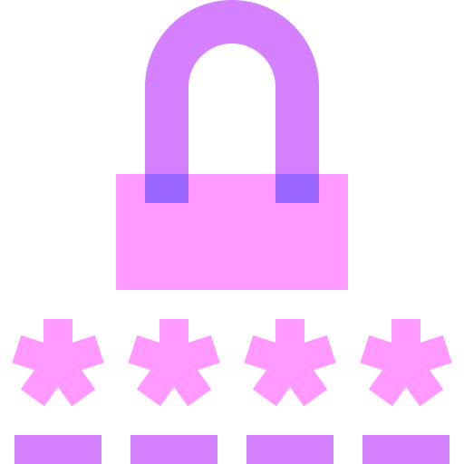 Password Basic Sheer Flat icon