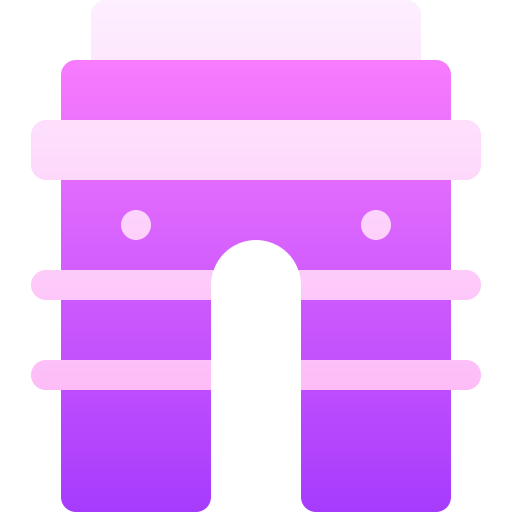インドの門 Basic Gradient Gradient icon