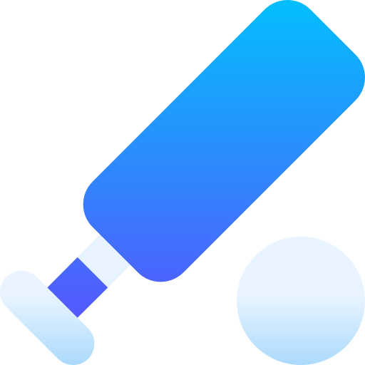 Крикет Basic Gradient Gradient иконка