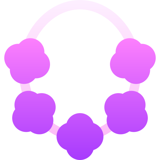 Necklace Basic Gradient Gradient icon
