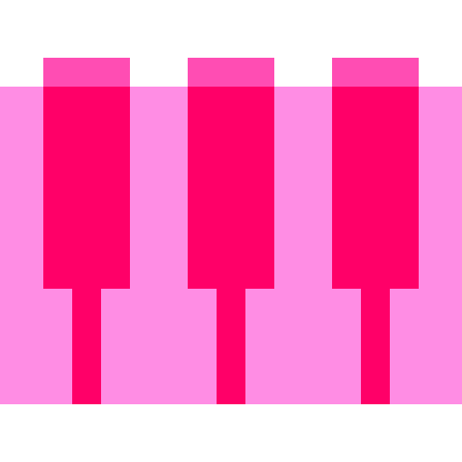 피아노 Basic Sheer Flat icon