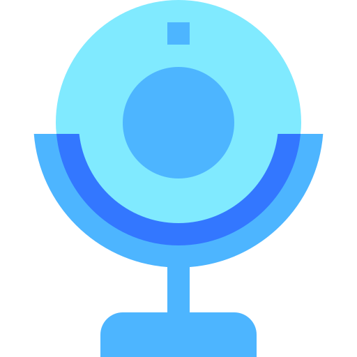 웹캠 Basic Sheer Flat icon