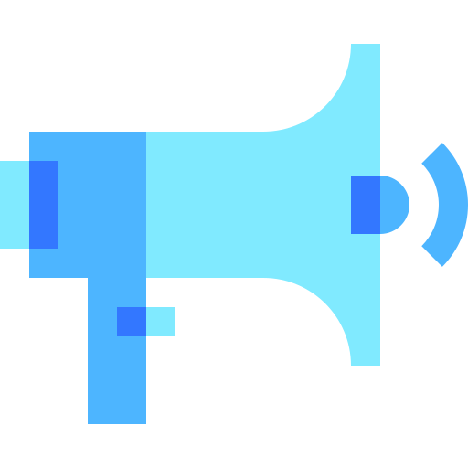 メガホン Basic Sheer Flat icon