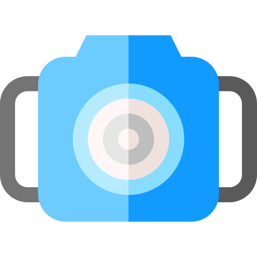 telecamera d'azione Basic Straight Flat icona
