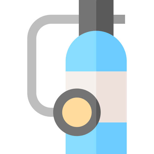 submarinismo Basic Straight Flat icono