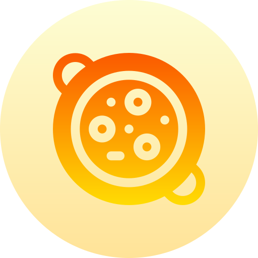 tikka masala Basic Gradient Circular icon
