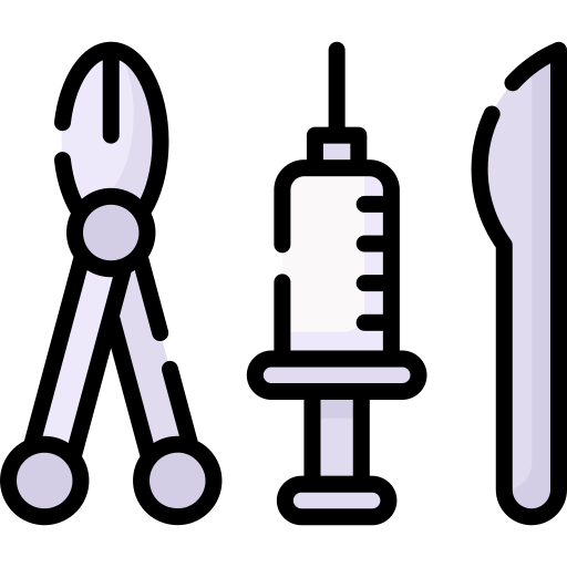 Surgical instrument Special Lineal color icon