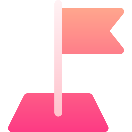 깃발 Basic Gradient Gradient icon