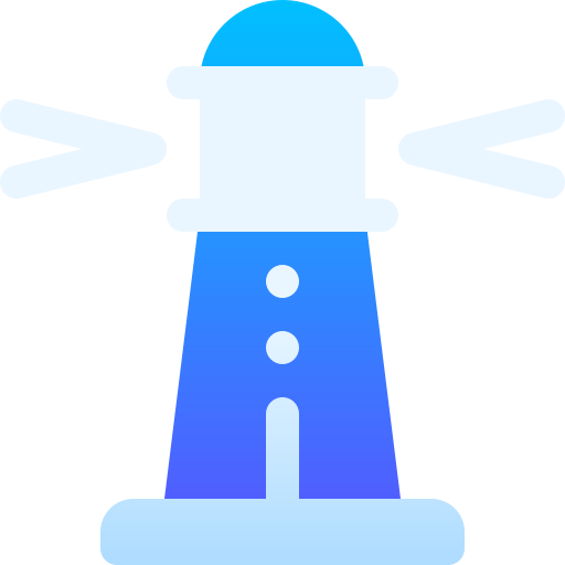 灯台 Basic Gradient Gradient icon