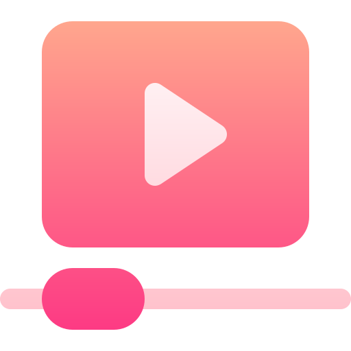 비디오 Basic Gradient Gradient icon