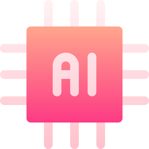 inteligencia artificial Basic Gradient Gradient icono