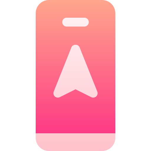 smartphone Basic Gradient Gradient icoon