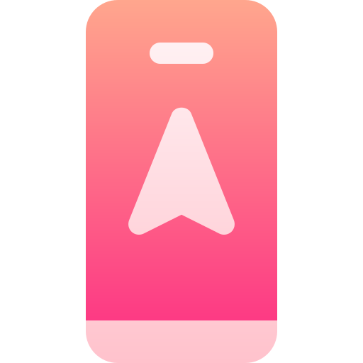 smartphone Basic Gradient Gradient icona