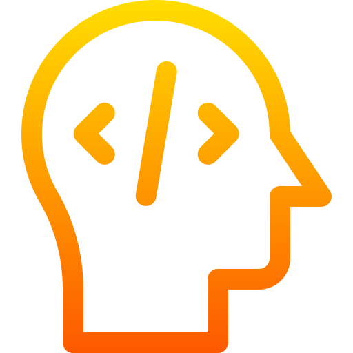 Thinking Basic Gradient Lineal color icon