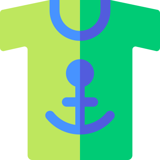 티셔츠 Basic Rounded Flat icon
