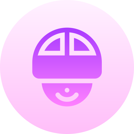 realidad virtual Basic Gradient Circular icono