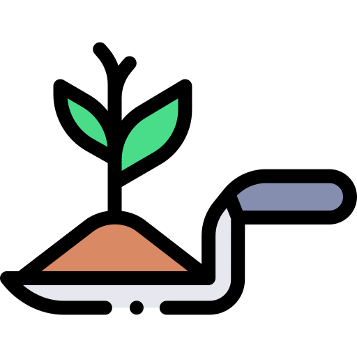 Gardening Detailed Rounded Lineal color icon
