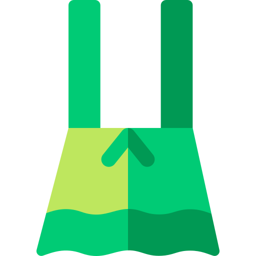 치마 Basic Rounded Flat icon