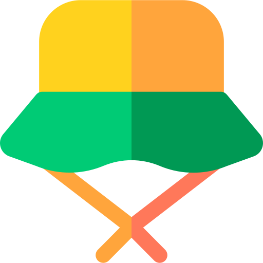 Fishing hat Basic Rounded Flat icon