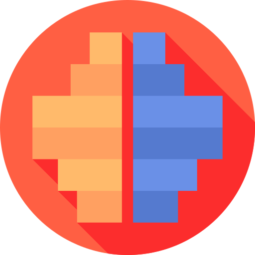 populacja Flat Circular Flat ikona