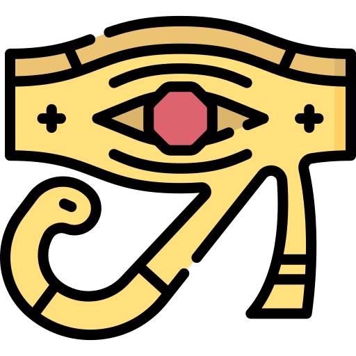 ojo de horus Special Lineal color icono
