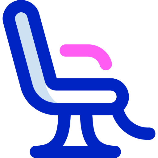 Barber chair Super Basic Orbit Color icon