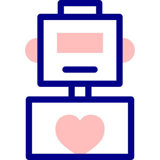 roboter Detailed Mixed Lineal color icon