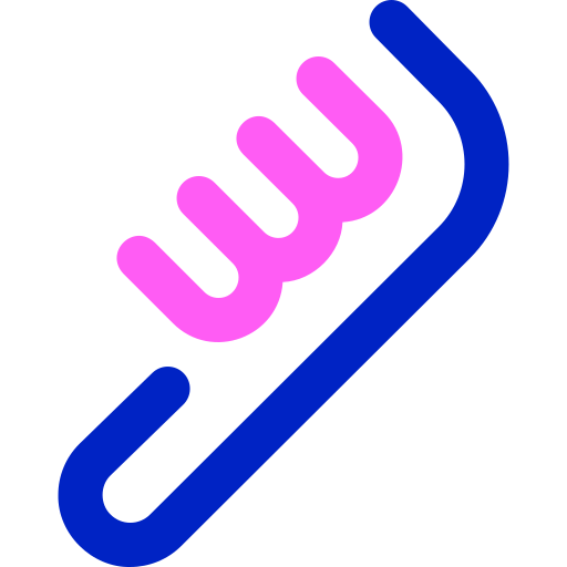 Comb Super Basic Orbit Color icon