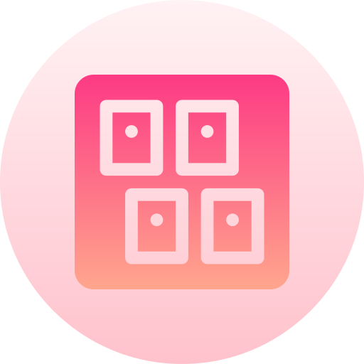 notas Basic Gradient Circular icono